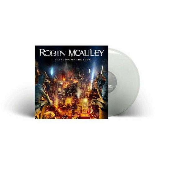 Cover for Robin Mcauley · Standing on the Edge (Lp) (Clear Vinyl) (LP) (2021)