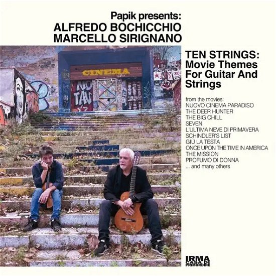 Cover for Alfredo Bochicchio · Ten Strings: Movie Themes For Guitars And Strings (CD) (2024)