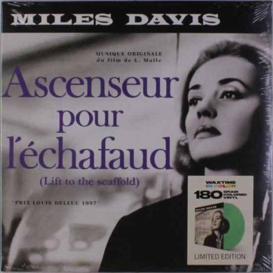 Ascenseur Pour LEchafaud (Limited Solid Green Vinyl) - Miles Davis - Musiikki - WAXTIME IN COLOR - 8436559464437 - perjantai 1. kesäkuuta 2018