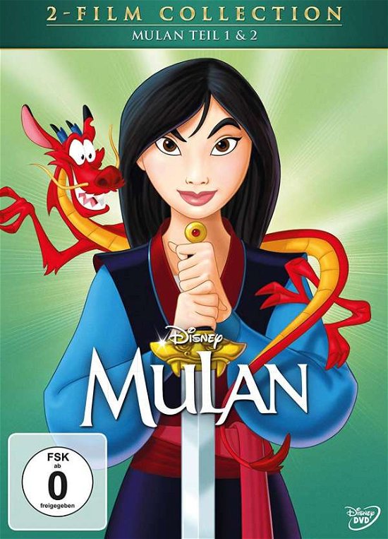 Cover for Mulan 1+2 (Disney Classics + 2. Teil)  [2 DVDs] (DVD) (2018)