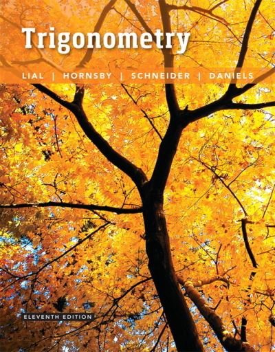 Cover for Margaret Lial · Trigonometry (Gebundenes Buch) (2016)