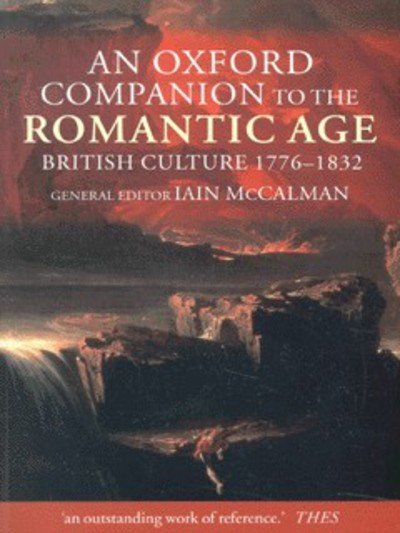 Cover for Mccalman · An Oxford Companion to the Romantic Age: British Culture, 1776-1832 (Paperback Book) (2001)