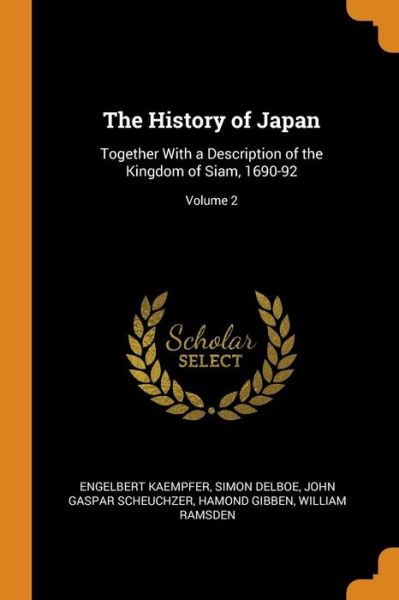 Cover for Engelbert Kaempfer · The History of Japan (Paperback Book) (2018)