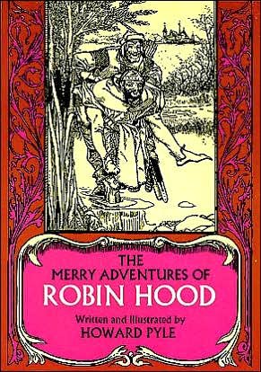 Cover for Howard Pyle · The Merry Adventures of Robin Hood - Dover Children's Classics (Paperback Book) [New edition] (1968)