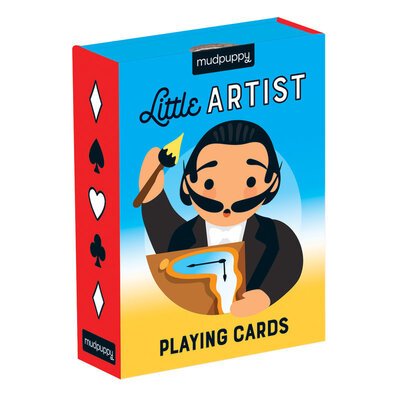 Cover for Lydia Ortiz Mudpuppy · Little Artist Playing Cards (Flashcards) (2020)