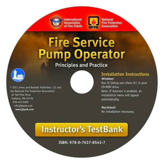 Cover for Iafc · Fire Serv Pump Op CD Rom (N/A) (2015)