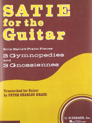 Cover for Erik Satie · Satie for the Guitar: Erik Satie's Piano Pieces- 3 Gymnopedies and 3 Gnossiennes (Paperback Bog) (1986)