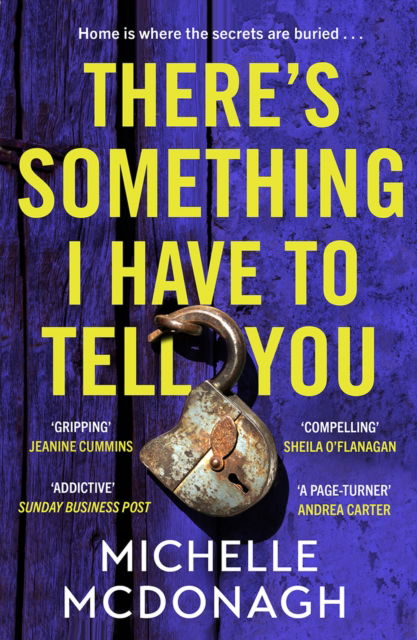 Cover for Michelle McDonagh · There's Something I Have to Tell You: A gripping, twisty mystery about long-buried family secrets (Paperback Book) (2024)