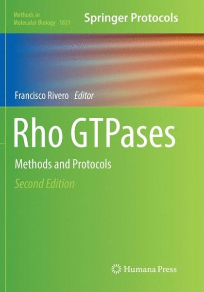 Cover for Rho GTPases (Book) [Softcover reprint of the original 2nd ed. 2018 edition] (2019)
