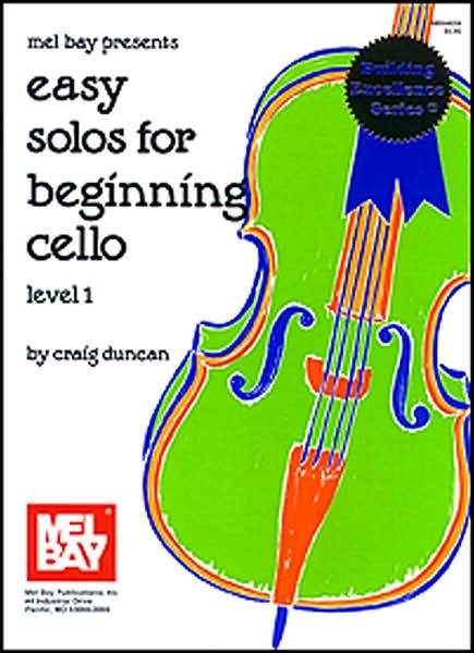 Cover for Craig Duncan · Easy Solos for Beginning Cello Level 1 (Paperback Bog) (2016)