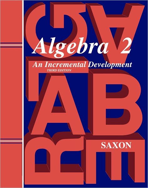 Cover for Saxon · Algebra 2 (Saxon Algebra) (Taschenbuch) [3rd Sol Mn edition] (2006)