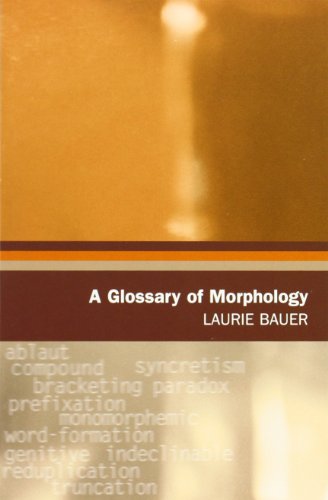 Cover for Laurie Bauer · A Glossary of Morphology (Paperback Book) (2004)