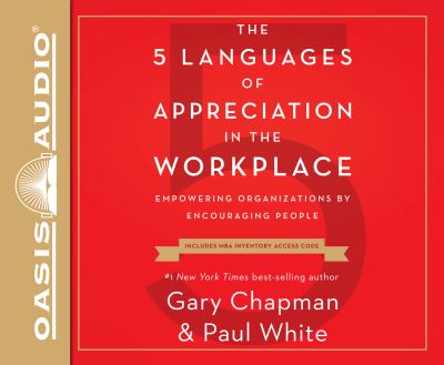 Cover for Gary Chapman · The 5 Languages of Appreciation in the Workplace (CD) (2019)