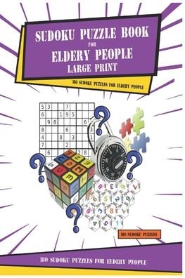 Cover for Puzzle Enterprise · Sudoku Puzzle Book for Eldery People - Large print (Paperback Bog) (2019)