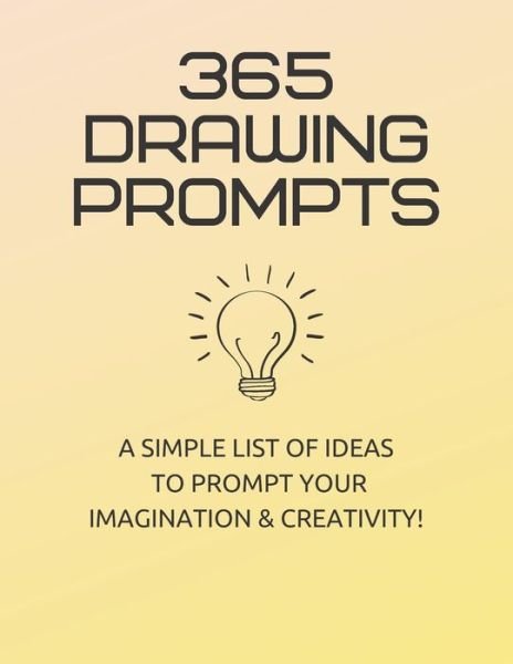 Cover for Rachelle Clevenger · 365 Drawing Prompts (Taschenbuch) (2020)