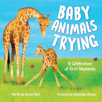 Cover for Aimee Reid · Baby Animals Trying: A Celebration of First Moments (Hardcover Book) (2024)