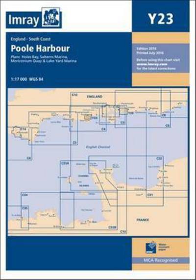 Cover for Imray · Imray Chart Y23: Poole Harbour - Y Series (Paperback Book) [New edition] (2016)