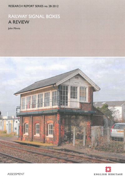 Cover for John Minnis · Railway Signal Boxes: A Review - Research Reports (Paperback Book) (2012)