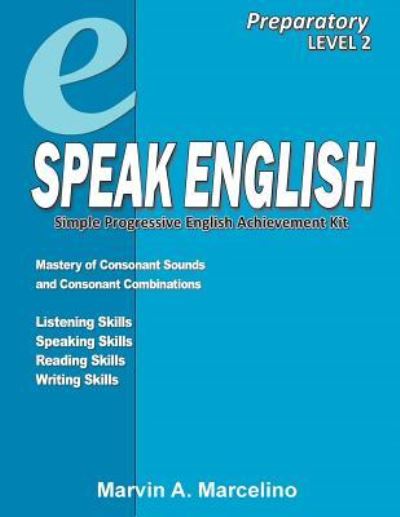 Cover for Marvin a Marcelino · Speak English Preparatory Level 2 (Paperback Book) (2017)