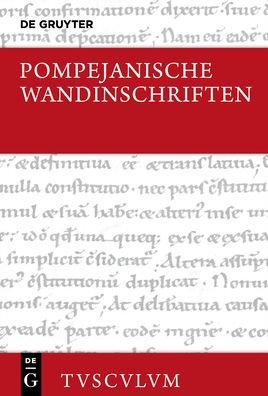 Cover for Wachter · Pompejanische Wandinschriften (Book) (2019)