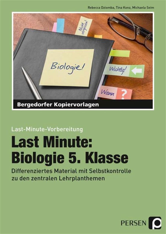 Cover for Dziomba · Last Minute: Biologie 5. Klasse (Book)