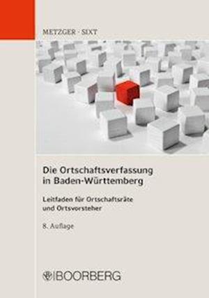 Cover for Metzger · Die Ortschaftsverfassung in Bad (Book)