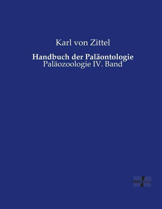 Cover for Zittel · Handbuch der Paläontologie (Buch) (2019)