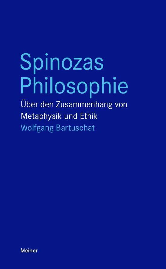 Cover for Bartuschat · Spinozas Philosophie (Book)