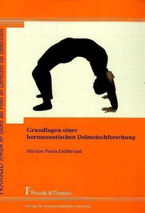 Cover for Leibbrand · Grundlagen einer hermeneutisc (Book)