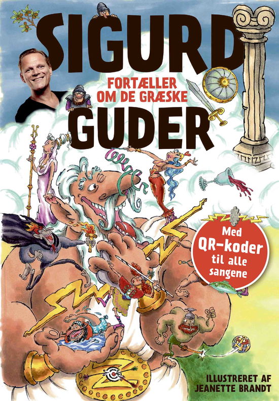 Cover for Sigurd Barrett · Sigurd fortæller om de græske guder (Gebundenes Buch) [3. Ausgabe] (2024)