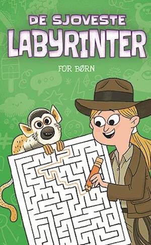 Cover for Mini opgavebøger: De sjoveste labyrinter (Paperback Book) [1. Painos] (2023)