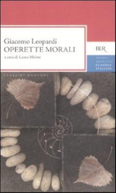 Cover for Giacomo Leopardi · Operette morali (Paperback Book) (1996)