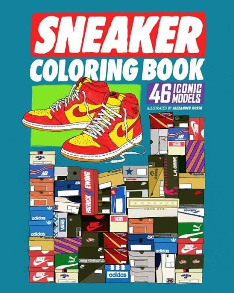 Cover for Alexander Rosso · Sneaker Coloring Book (Paperback Book) (2020)