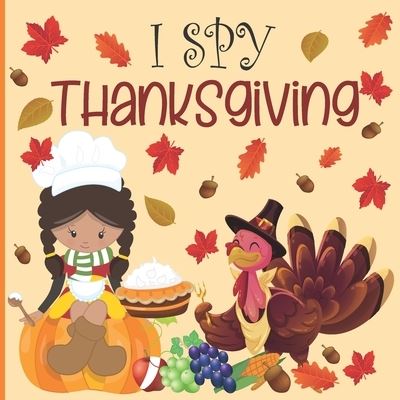 Cover for Elysabelle Girl For Nice · I spy thanksgiving (Paperback Book) (2020)