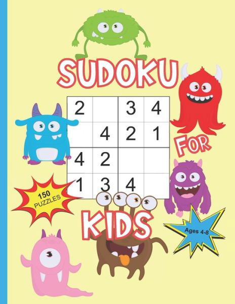 Cover for Ziesmerch Publishing · Sudoku For Kids Ages 4-8 (Paperback Book) (2020)