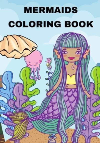 Cover for Flaubert · Mermaids coloring book (Paperback Book) (2021)