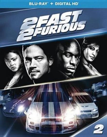 Cover for 2 Fast 2 Furious (Blu-ray) (2017)