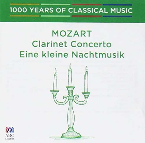 Cover for Mozart: Clarinet Concerto - 1000 Years of (CD) (2017)