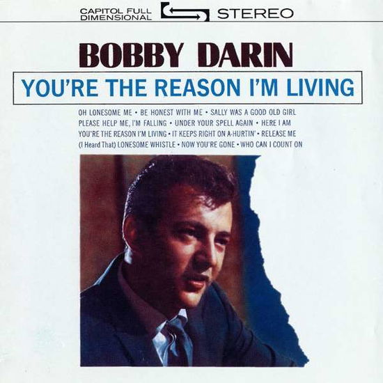 Cover for Bobby Darin · You're The Reason I'm Living (LP) (2022)