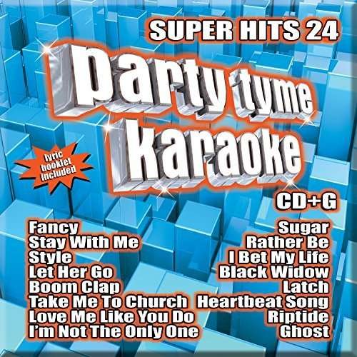 Cover for Party Tyme Karaoke · Super Hits 24 (CD) (2021)