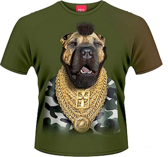 Pets Rock-fool -xl / Green - T-shirt - Produtos - MERCHANDISE - 0803341406438 - 16 de maio de 2014
