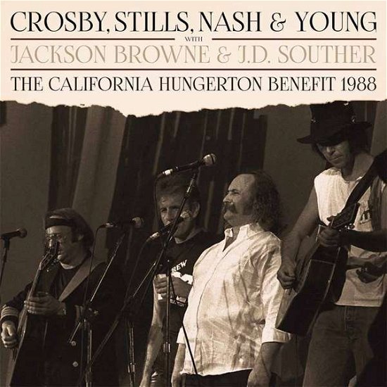 Cover for Crosby Stills Nash &amp; Young · California Hungerton Benefit (LP) (2016)