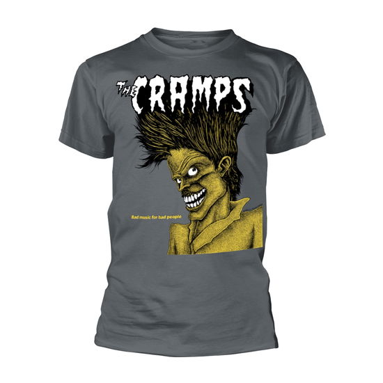 Cover for The Cramps · Bad Music for Bad People (Grey) (T-shirt) [size XL] (2023)