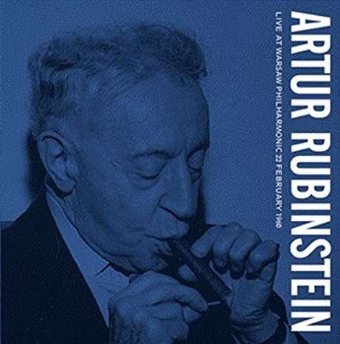 Cover for Artur Rubinstein · Live at the Warsaw Philharmonic - 22 February 1960 (LP) (2015)