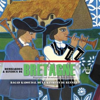 Cover for Bombardes et binious de bretagne (CD) (2012)