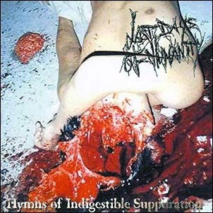 Cover for Last Days of Humanity · Hymns of Indigestible Suppuration (CD) (2019)