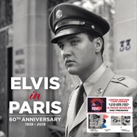 Cover for Elvis Presley · Elvis in Paris (LP) [Coloured edition] (2019)
