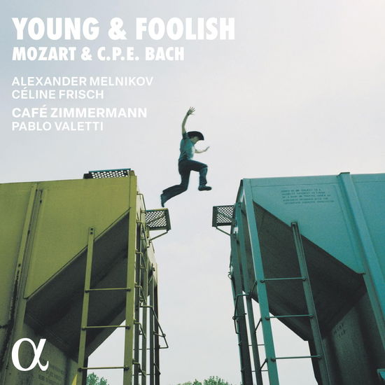 Cover for Cafe Zimmermann · Young &amp; Foolish: Mozart &amp; C.P.E. Bach (CD) (2024)