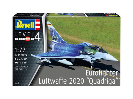 Eurofighter Luftwaffe 2020 Quadriga ( 03843 ) - Revell - Merchandise -  - 4009803038438 - 