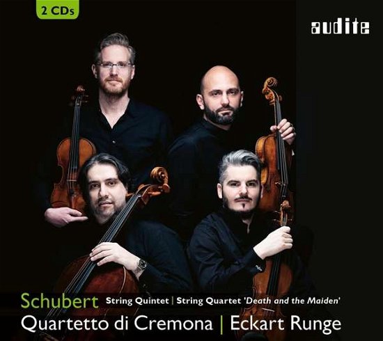 Schubert: String Quintet / String Quartet Death And The Maiden - Quartetto Di Cremona / Eckart Runge - Muziek - AUDITE - 4022143234438 - 12 april 2019